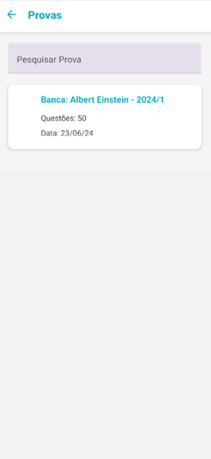 Simulados Vestibular Screenshot 1
