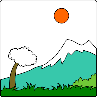 Mewarnai Pemandangan Anak