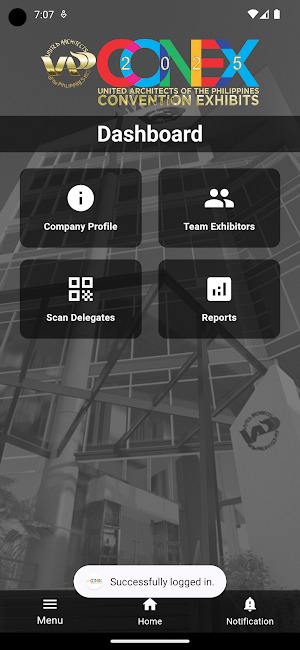CONEX 2025 Screenshot 3