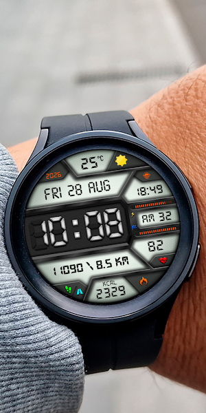 DIGI BURNADO WS17 Watch face Screenshot 3