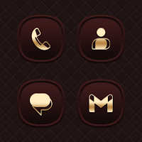 Stacked Golden - Red Icons