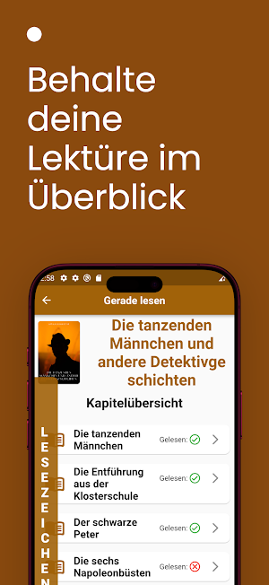 Die tanzenden Männchen - Buch Screenshot 2