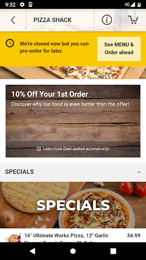 Pizza Shack French Village Screenshot 2