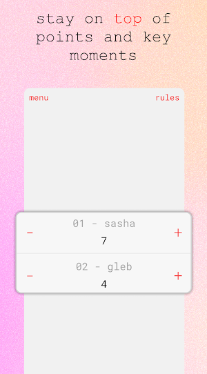 Board Buddy – score counter Screenshot 2