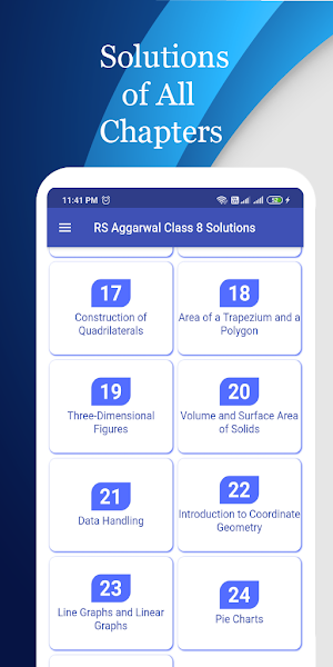 RS Aggarwal Class 8 Math Solution Screenshot 1