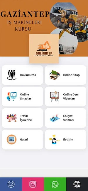 Gaziantep İş Makineleri Kursu Screenshot 0
