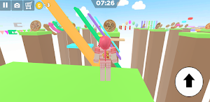 Parkour on Tower Pizza Obby Screenshot 0