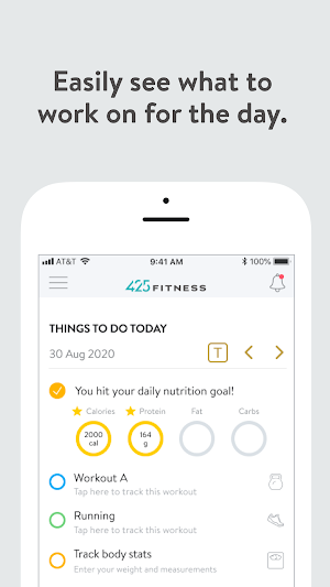 425 Fitness Screenshot 1