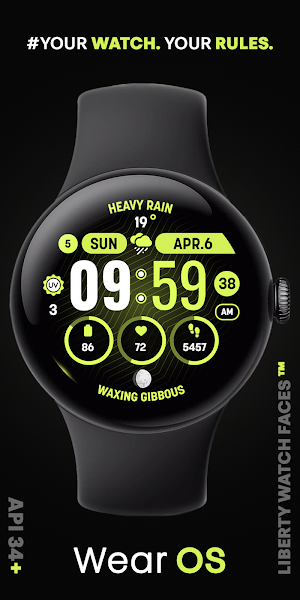 MOON KNIGHT Digital Watch Face Screenshot 3