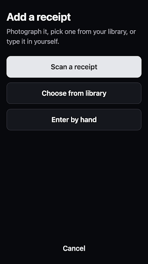 EnterpriseX: Trip Expenses Screenshot 1