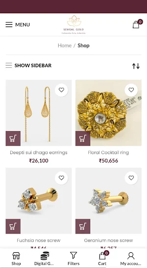 Sehgal Gold Screenshot 2