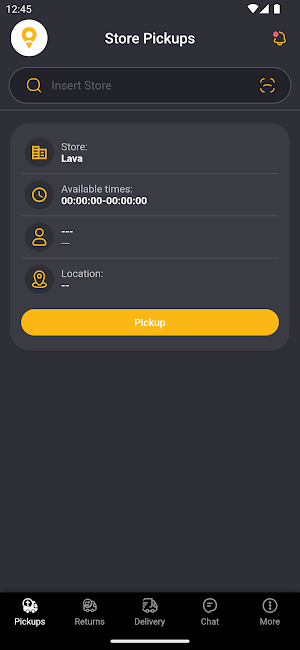 iDelivery Corporate Driver Screenshot 1