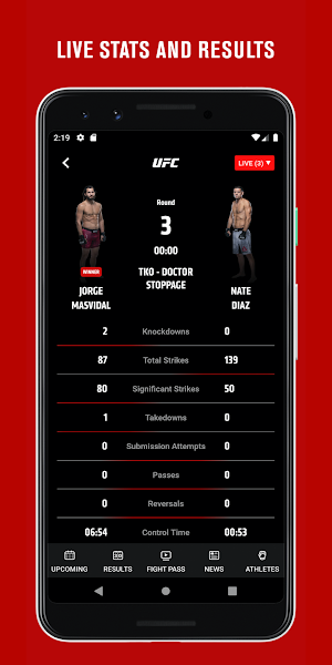 UFC Screenshot 3