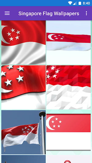 Singapore Flag Wallpaper: Flags, Country HD Images Screenshot 0