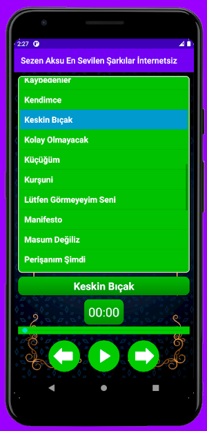 Sezen Aksu En Sevilen Şarkılar İnternetsiz Screenshot 1