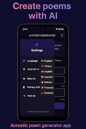 Akrostis Poem-Ai Screenshot 2
