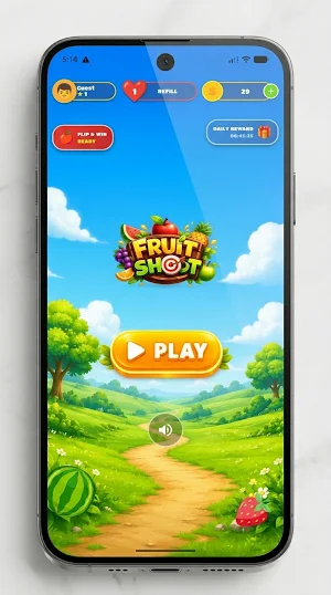 Fruit Shoot: Aim & Shoot Game Screenshot 0