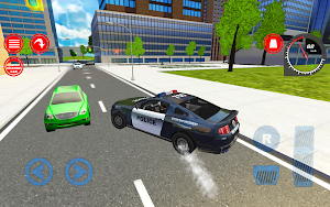 Police Car Patrol VS Crime City Screenshot 2
