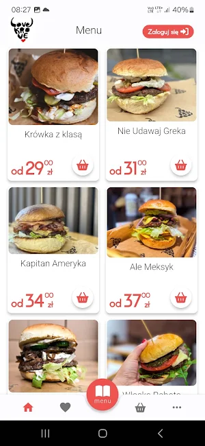 LoveKrove Burgers Screenshot 1