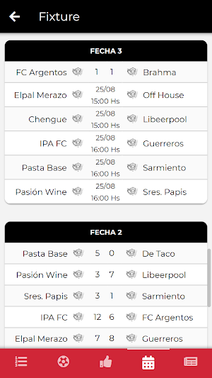 Liga deportiva copacabana Screenshot 3