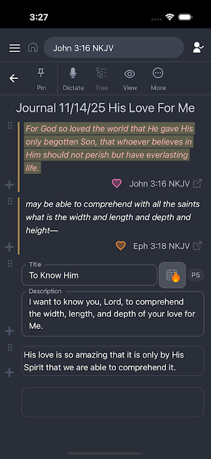 Rebuilding Faith Journal Screenshot 1