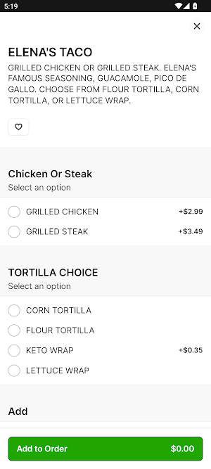 Elena's Taco Shop Screenshot 2