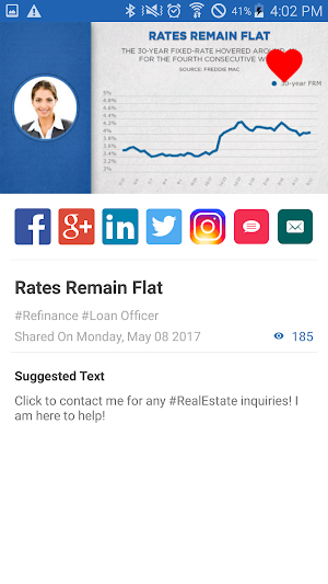 AgentSocial - Contents for Real Estate Agents Screenshot 1