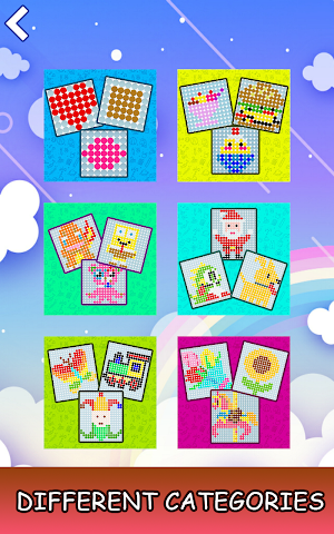 Mosaic Color by Number - Hex Puzzle Beads For Kids Screenshot 0