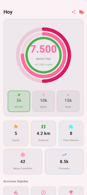 StepMelon - Step Counter Screenshot 0