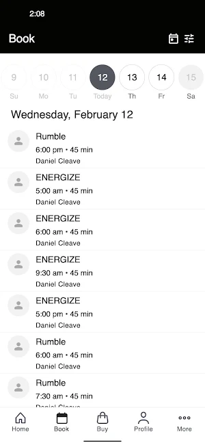 Resolute Gym Screenshot 1
