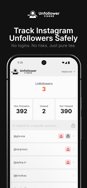Unfollower Finder Screenshot 0