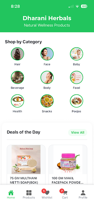 Dharani Herbbals Screenshot 3