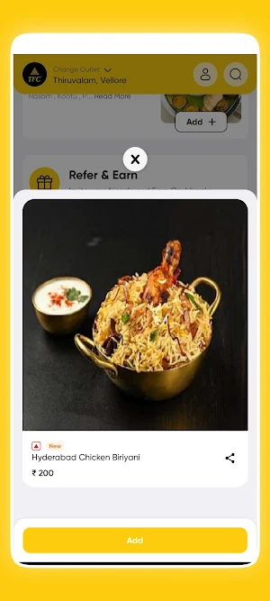 TFC Restaurant Screenshot 2