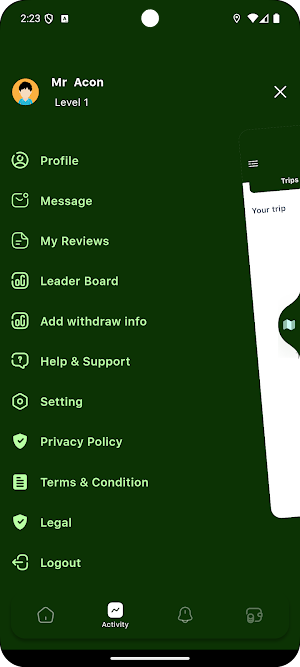 Sweeft Driver Screenshot 2