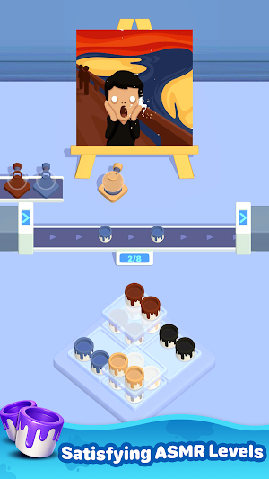 Paint Sort: Art Puzzle Screenshot 2