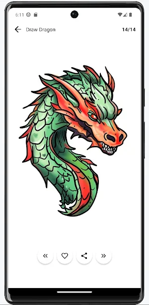 How to Draw Mythical Dragons Screenshot 2