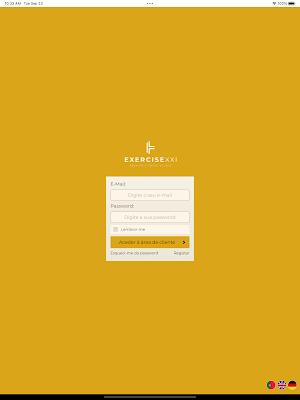 ExerciseXXI App Screenshot 2