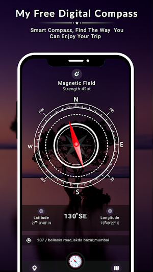 Digital Compass for Android -  Screenshot 0