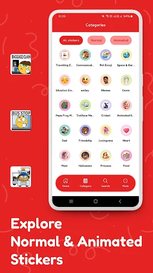 Travelling Emoji  Stickers Screenshot 3