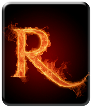 R Letter Wallpaper Screenshot 0