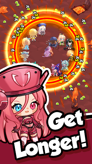 Angel Squad: RPG Survivor IO Screenshot 1
