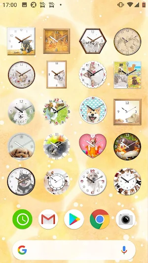 Dog Analog-Clocks Widget Screenshot 0