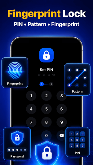 App Lock - AppLock Fingerprint Screenshot 1