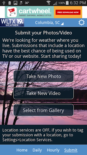 WLTX Weather Screenshot 3