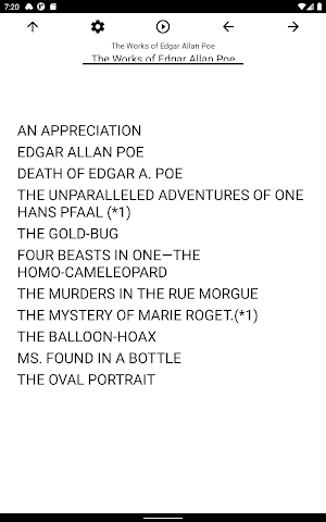 Book, The Works of Edgar Allan Poe Screenshot 2