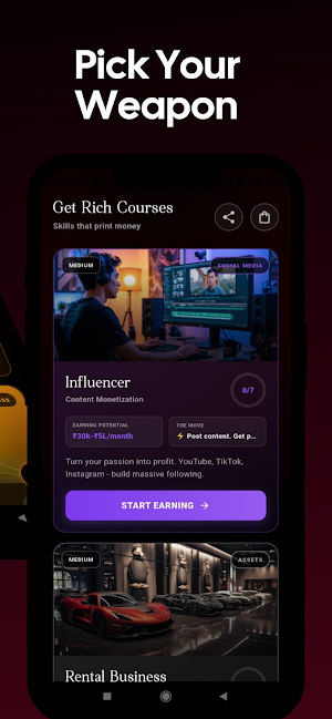 Escape 9-5: Get Rich Courses Screenshot 3