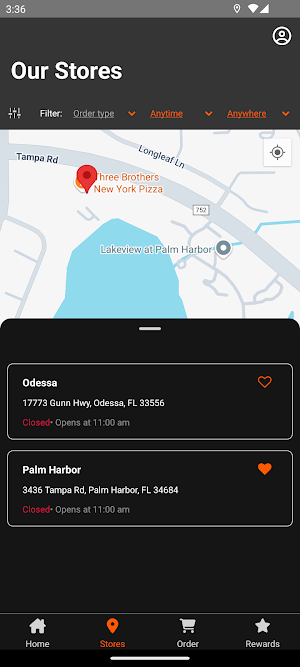 Three Brothers Pizza Screenshot 2
