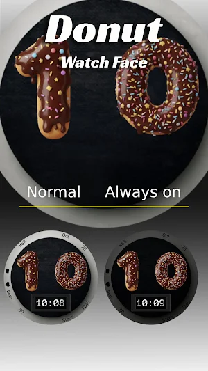 Donut - Watch Face Screenshot 2