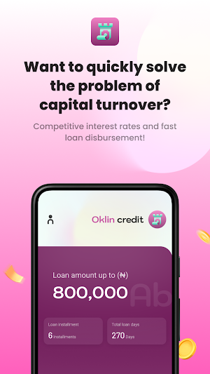 Oklin Credit Screenshot 1