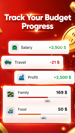 Personal Money Tracker Screenshot 2